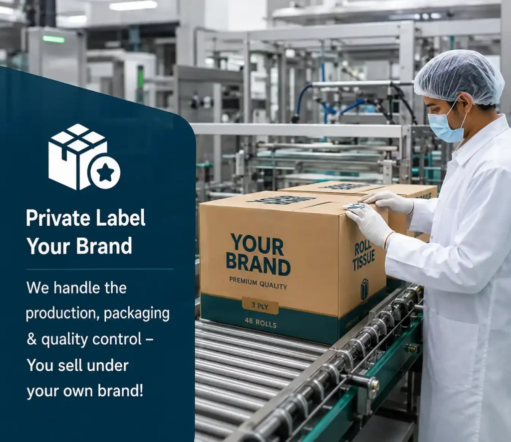 White Labelling Service by irani brand products